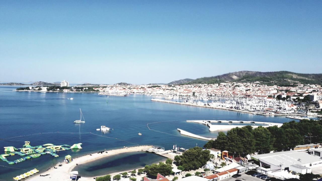 Haeuschen Am Meer Vodice Bagian luar foto